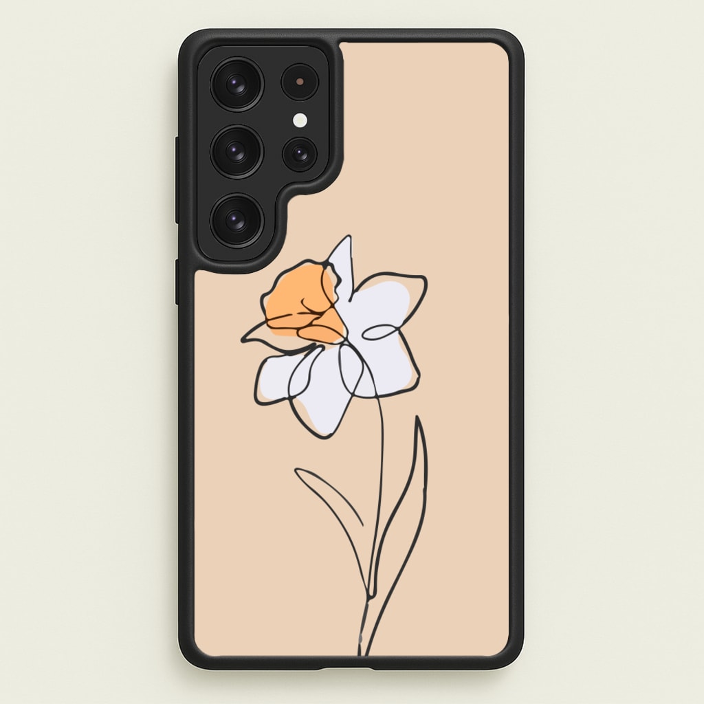 Spring Daffodil - Easter Phone Case for Galaxy S22 Ultra