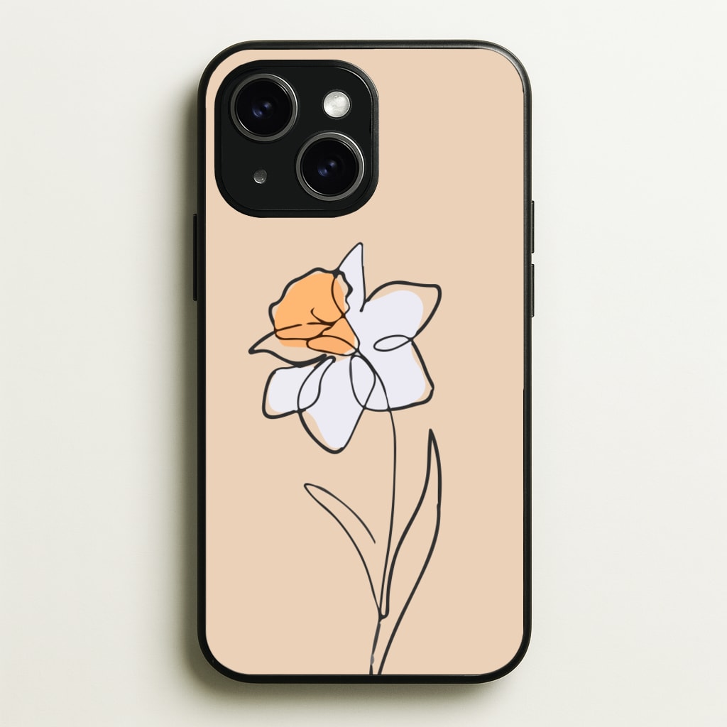 Spring Daffodil - Easter Phone Case for iPhone 15
