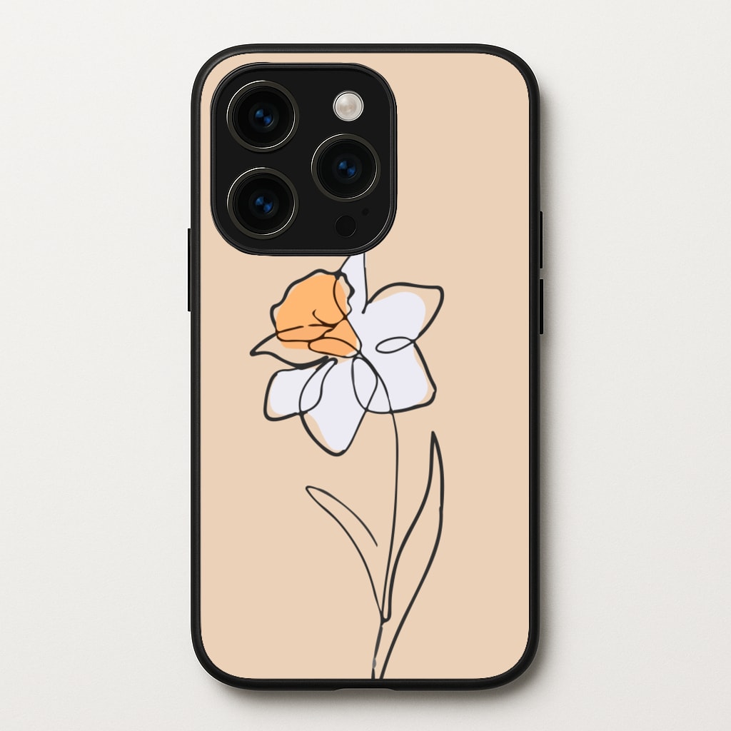 Spring Daffodil - Easter Phone Case for iPhone 15 Pro
