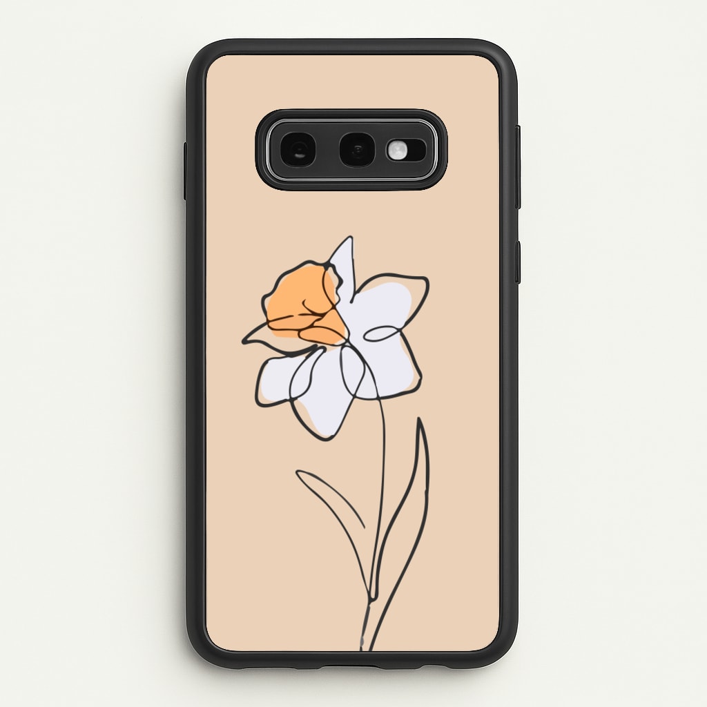 Spring Daffodil - Easter Phone Case for Galaxy S10e