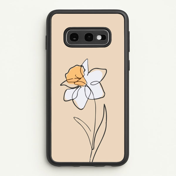 Spring Daffodil - Easter Phone Case for Galaxy S10e