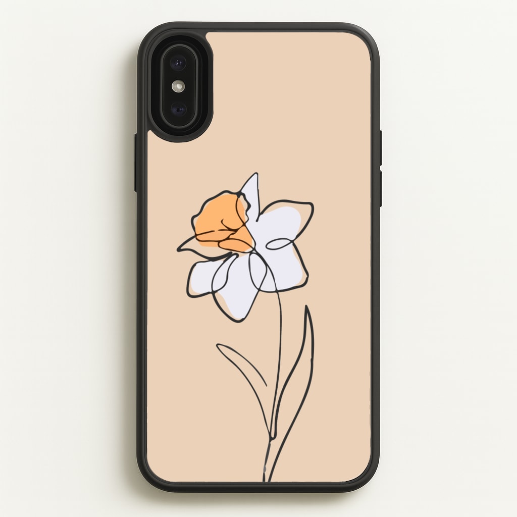 Spring Daffodil - Easter Phone Case for iPhone XS Max