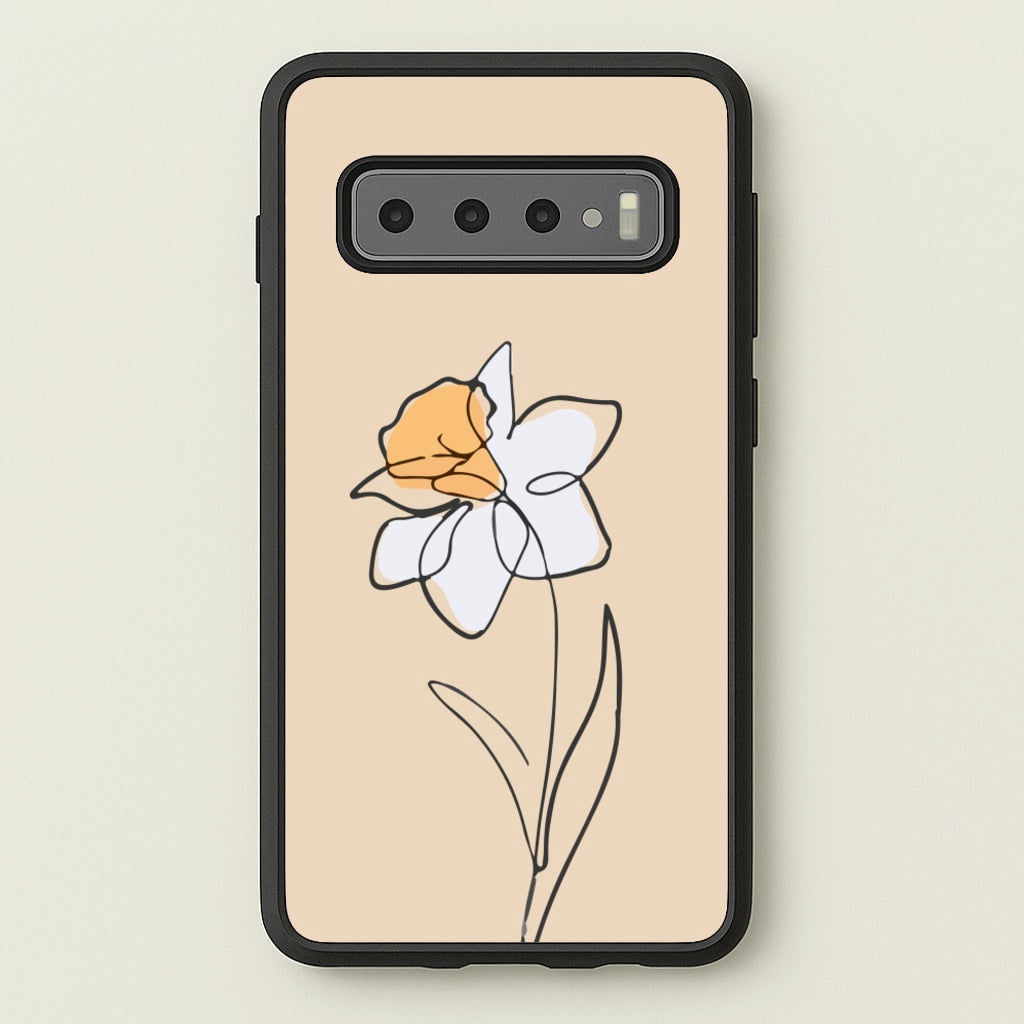 Spring Daffodil - Easter Phone Case for Galaxy S10 Plus
