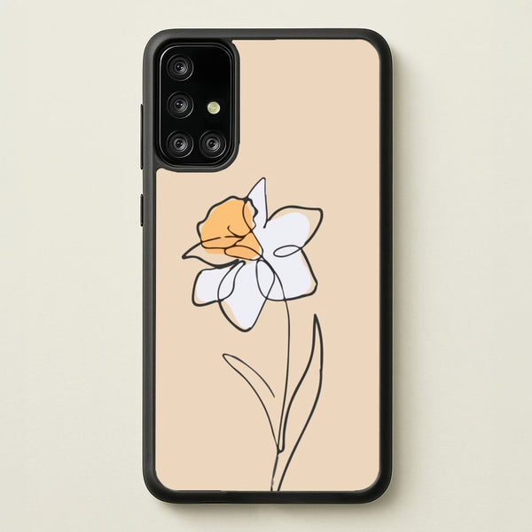 Spring Daffodil - Easter Phone Case for Galaxy A71