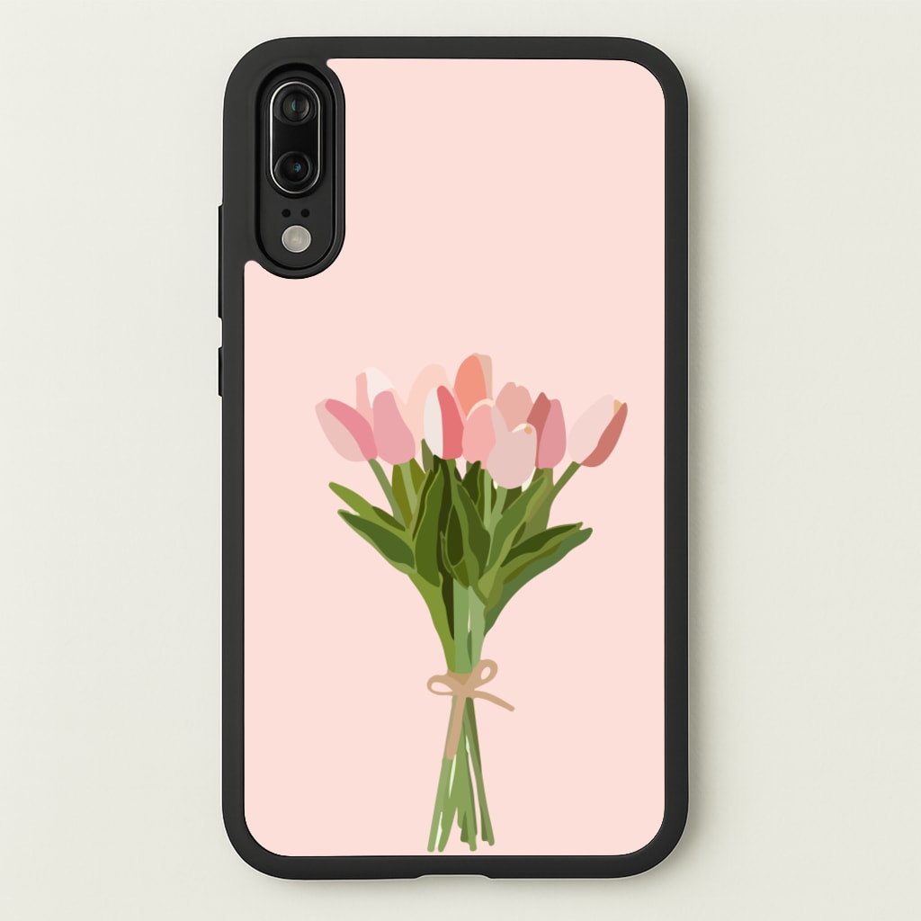 Spring Tulips - Easter Phone Case for Huawei P20
