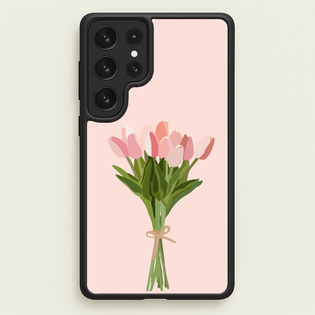 Spring Tulips - Easter Phone Case for Galaxy S23 Ultra