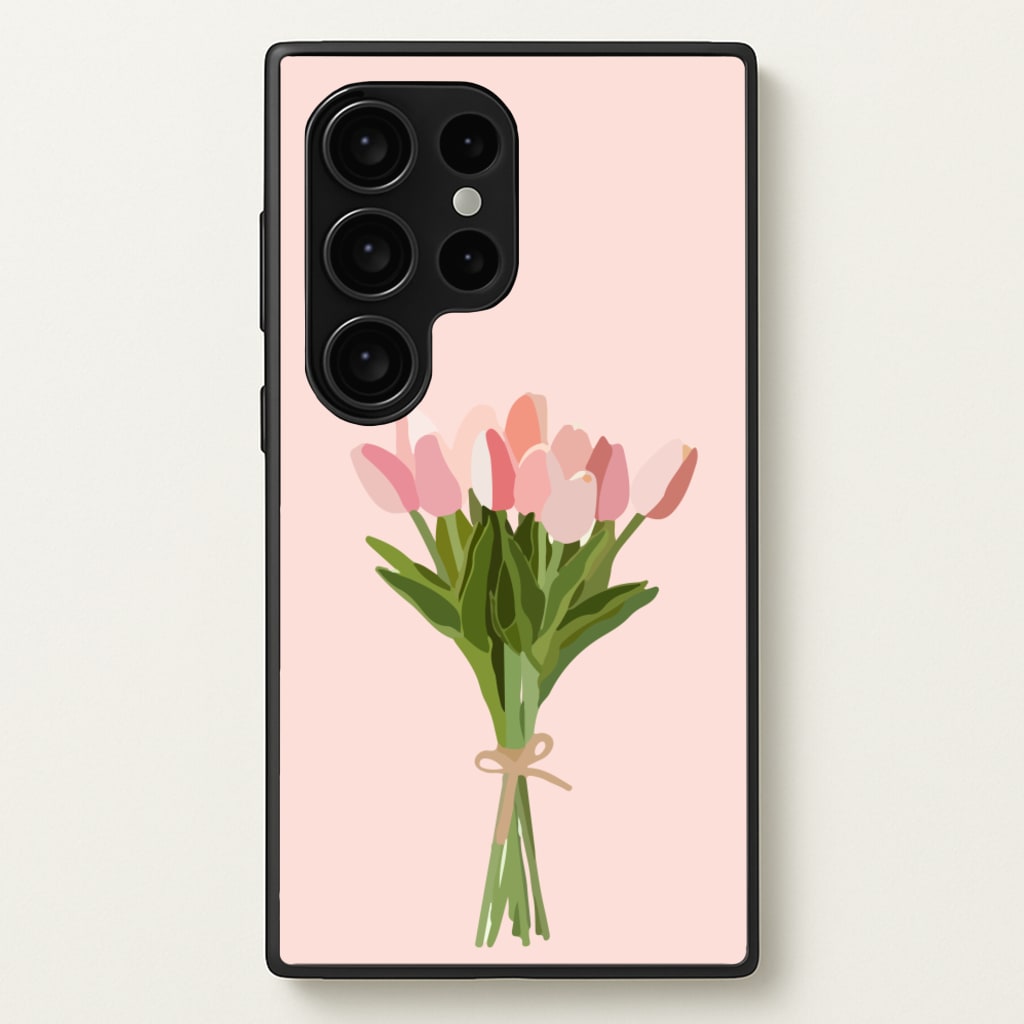 Spring Tulips - Easter Phone Case for Galaxy S24 Ultra
