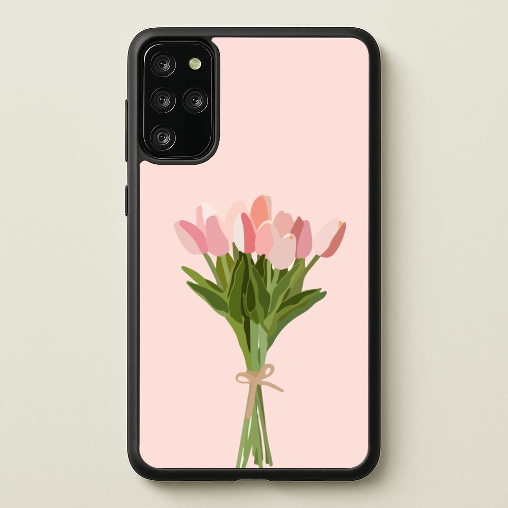 Spring Tulips - Easter Phone Case for Galaxy S20 Plus
