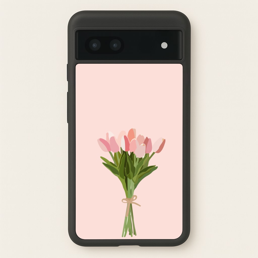Spring Tulips - Easter Phone Case for Google Pixel 7a