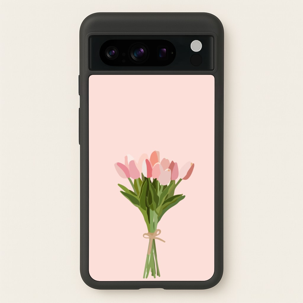 Spring Tulips - Easter Phone Case for Google Pixel 8 Pro