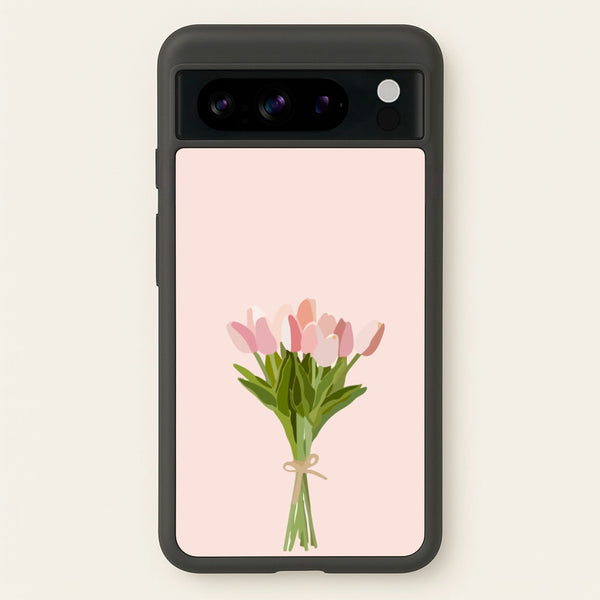 Spring Tulips - Easter Phone Case for Google Pixel 8 Pro