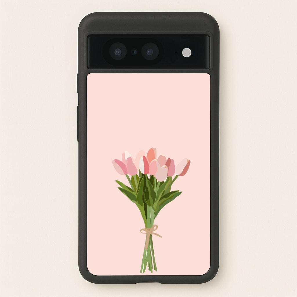 Spring Tulips - Easter Phone Case for Google Pixel 8