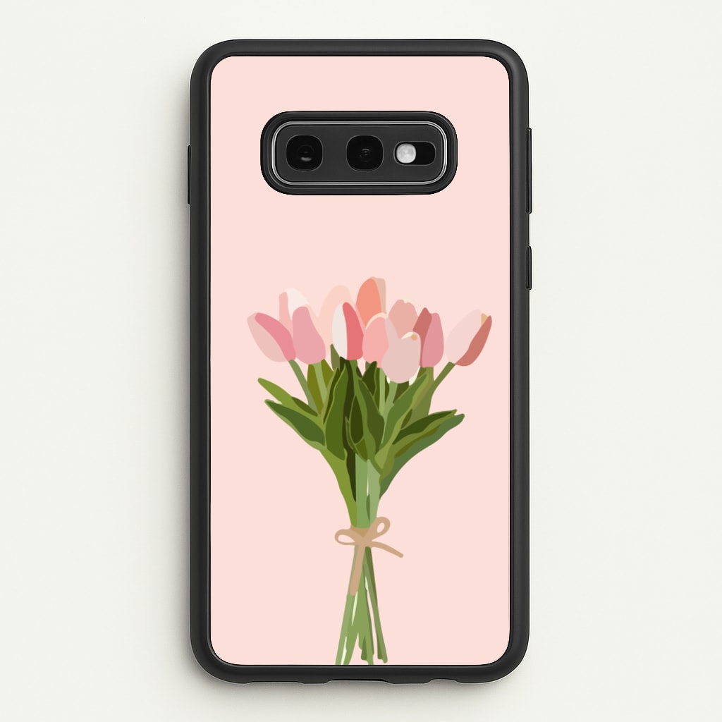 Spring Tulips - Easter Phone Case for Galaxy S10e