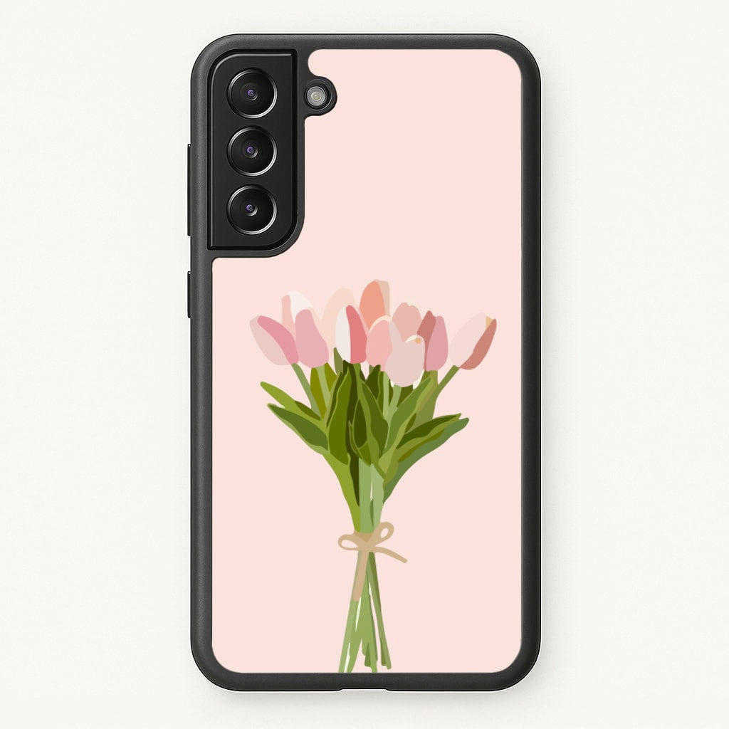 Spring Tulips - Easter Phone Case for Galaxy S21