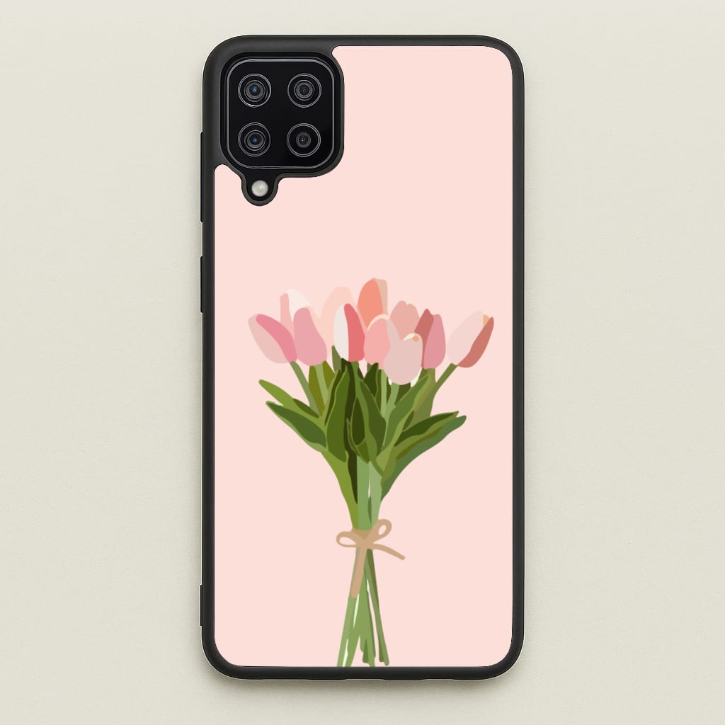 Spring Tulips - Easter Phone Case for Galaxy A12