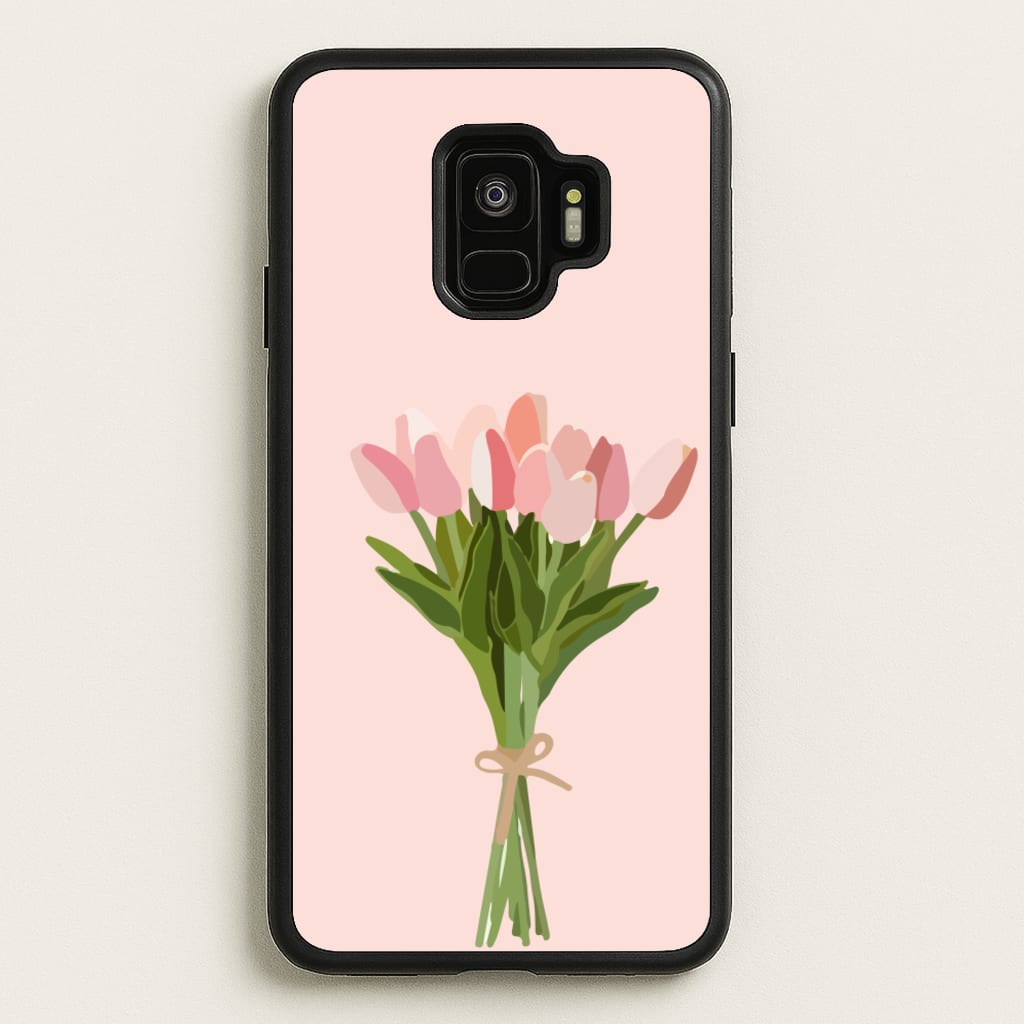 Spring Tulips - Easter Phone Case for Galaxy S9