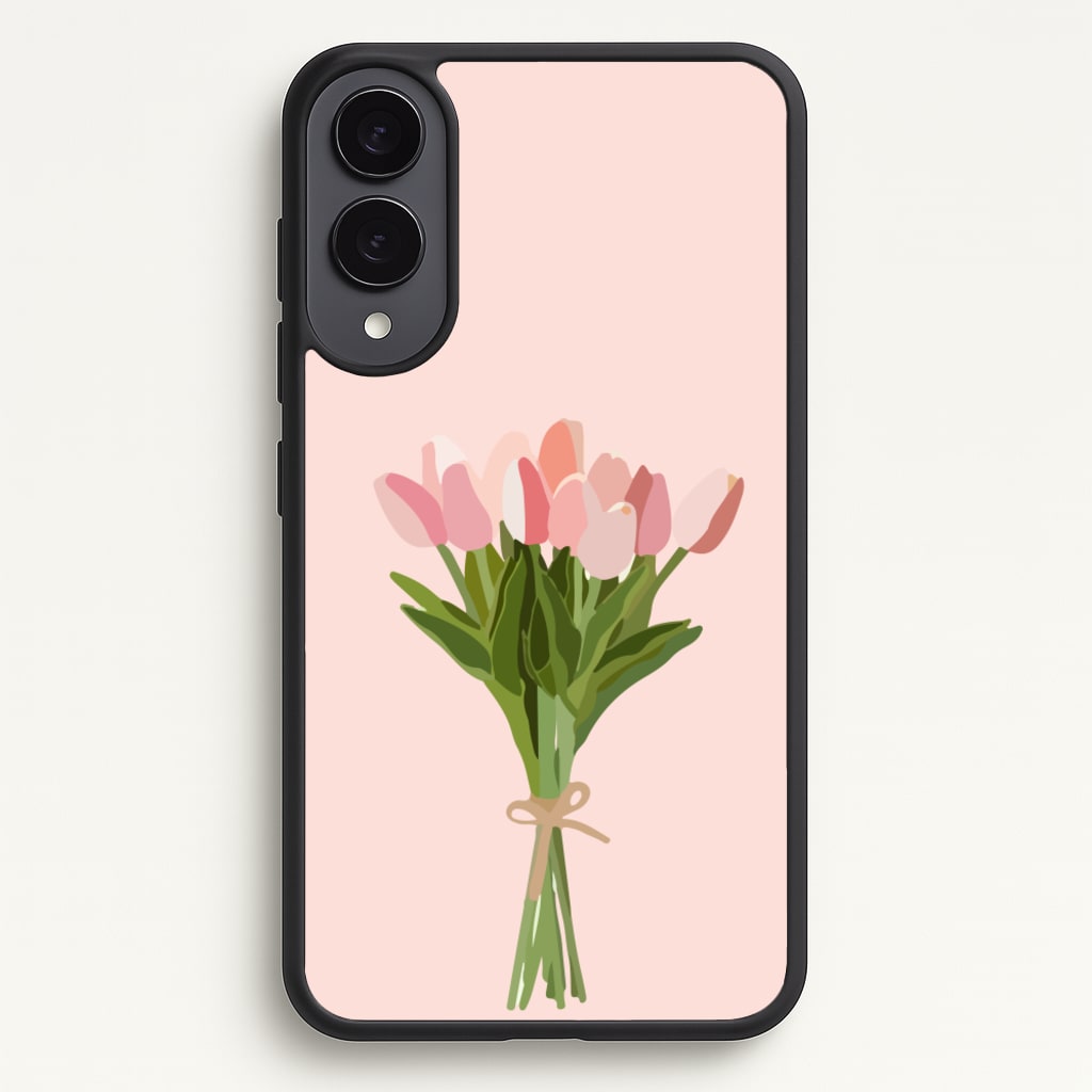 Spring Tulips - Easter Phone Case for Galaxy S25 Edge