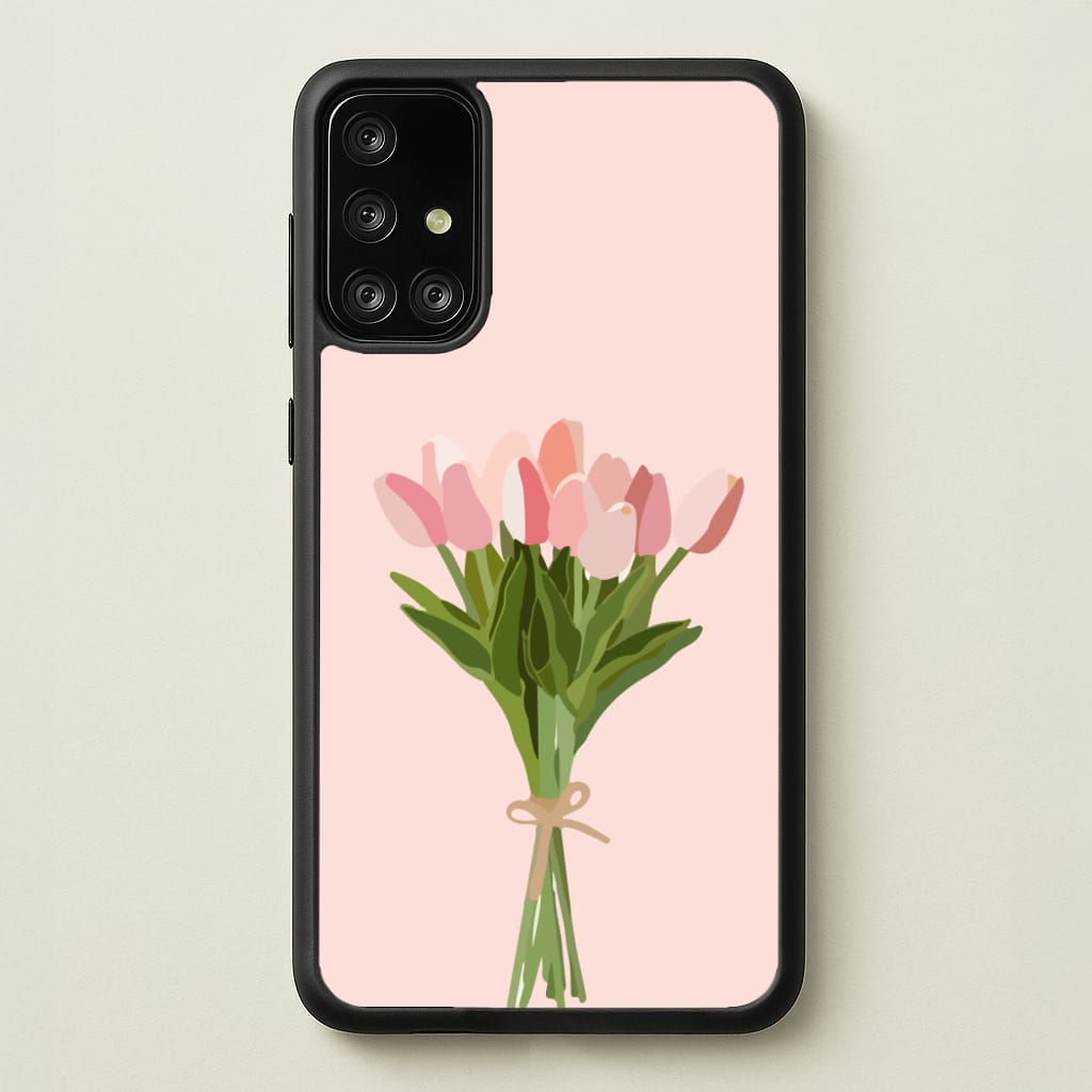 Spring Tulips - Easter Phone Case for Galaxy A71