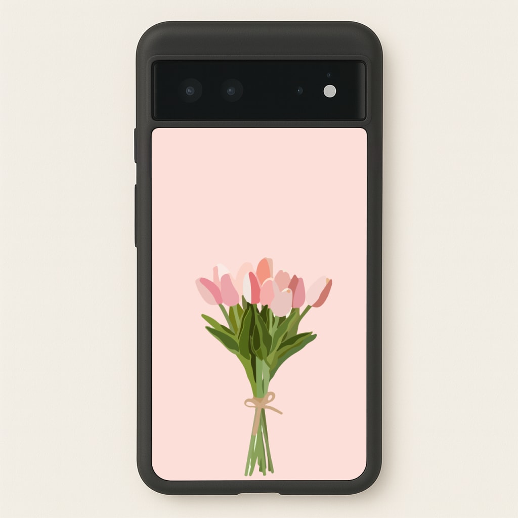Spring Tulips - Easter Phone Case for Google Pixel 6