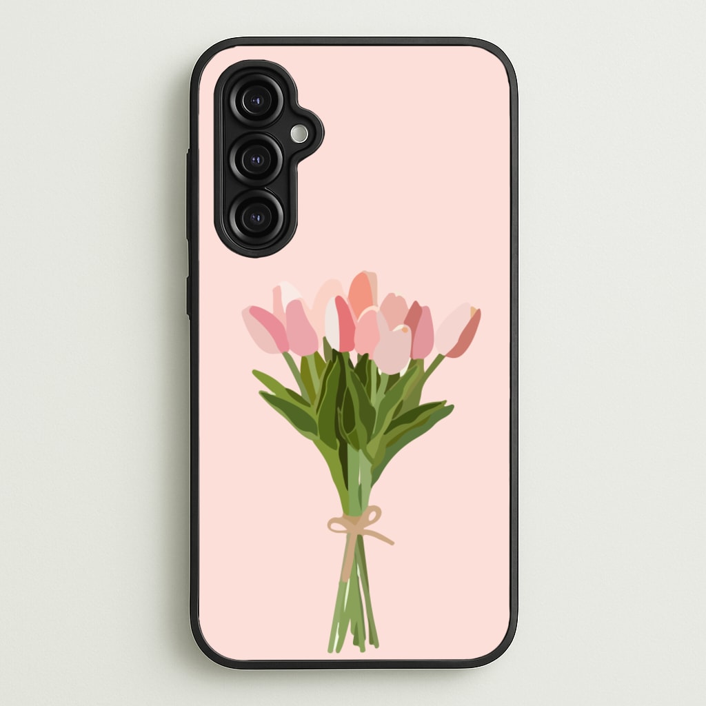 Spring Tulips - Easter Phone Case for Galaxy A14