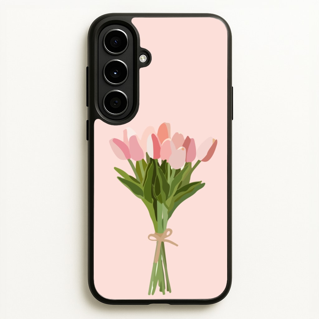 Spring Tulips - Easter Phone Case for Galaxy A56