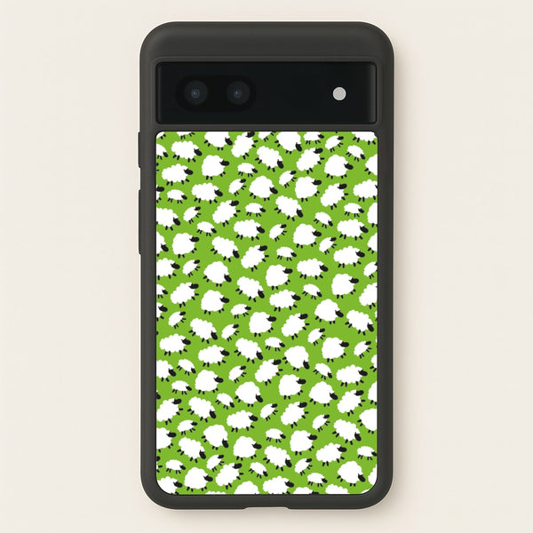 Sheep - Easter Patterns - Easter Phone Case for Google Pixel 6a