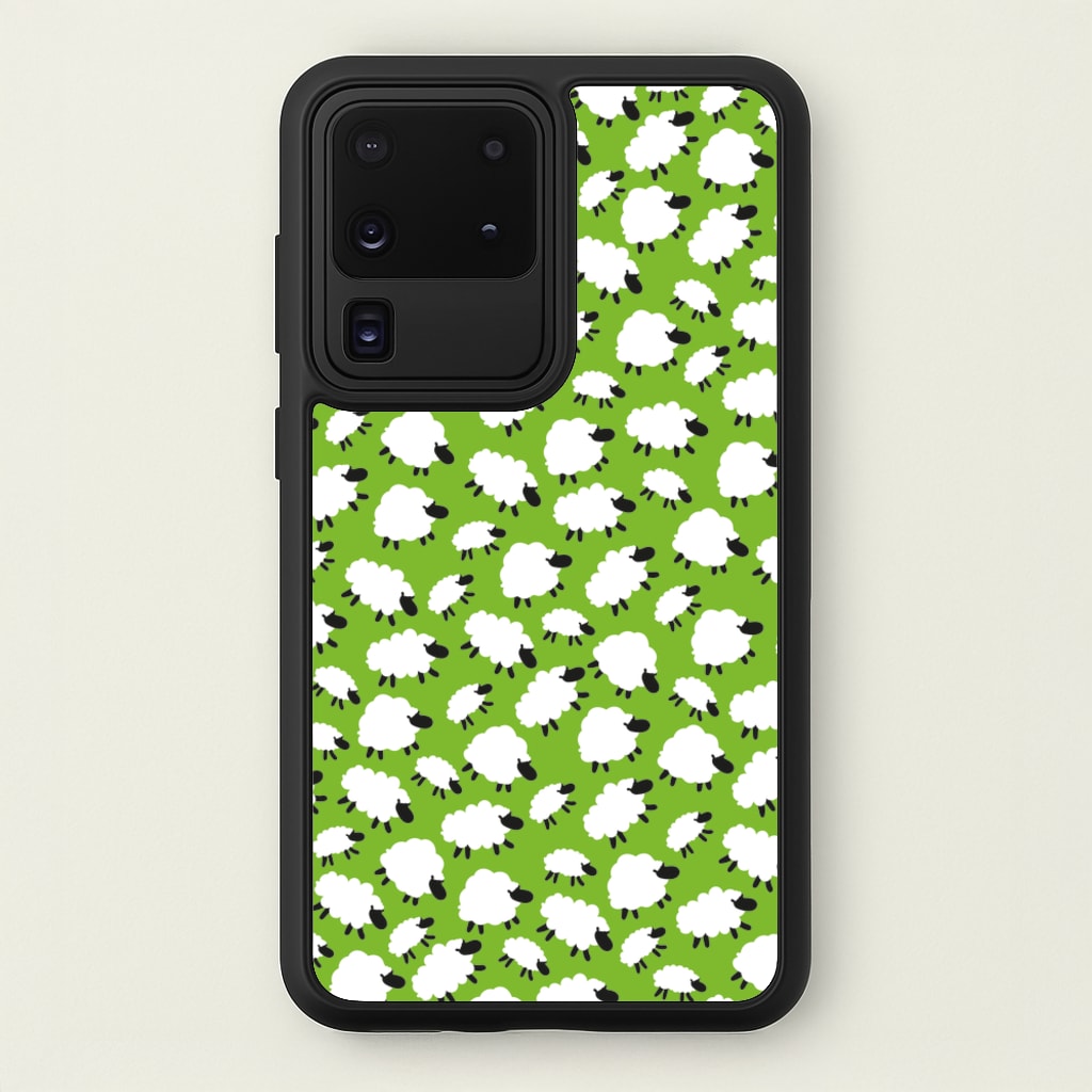 Sheep - Easter Patterns - Easter Phone Case for Galaxy S20 Ultra