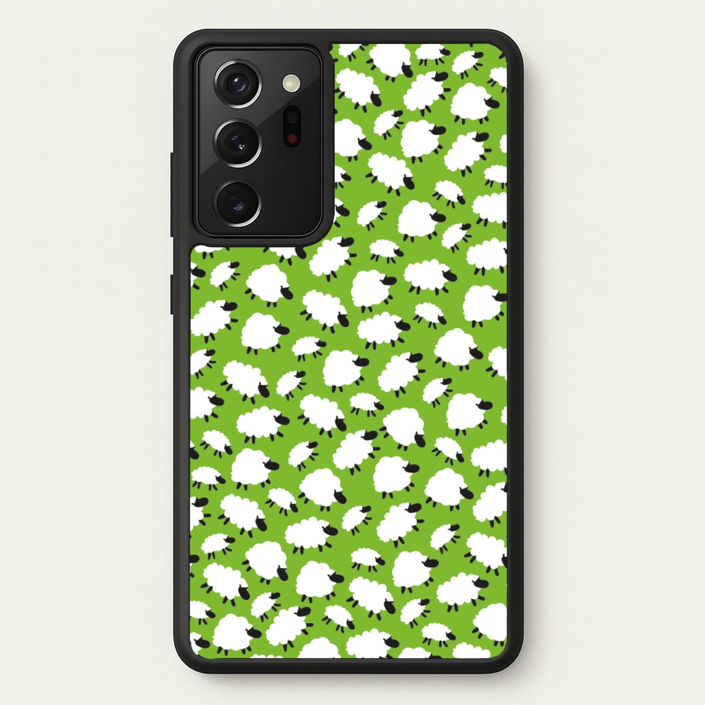 Sheep - Easter Patterns - Easter Phone Case for Galaxy Note 20 Ultra