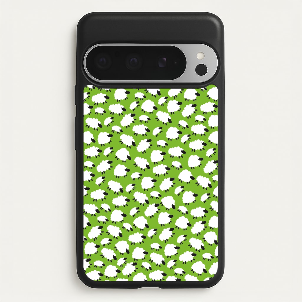 Sheep - Easter Patterns - Easter Phone Case for Google Pixel 9 Pro XL