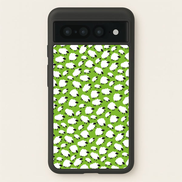 Sheep - Easter Patterns - Easter Phone Case for Google Pixel 7 Pro