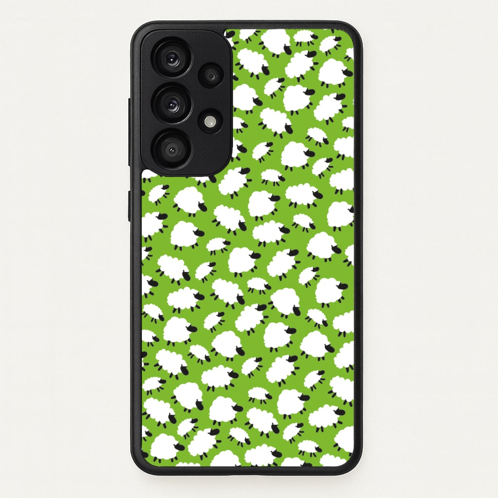 Sheep - Easter Patterns - Easter Phone Case for Galaxy A53