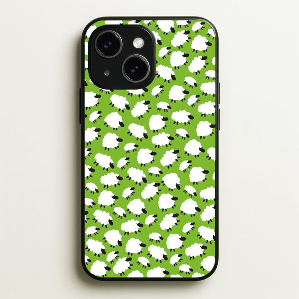 Sheep - Easter Patterns - Easter Phone Case for iPhone 14
