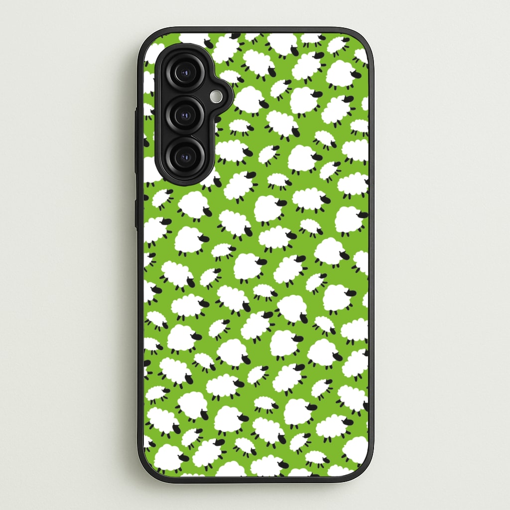 Sheep - Easter Patterns - Easter Phone Case for Galaxy A14