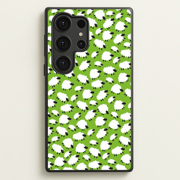 Sheep - Easter Patterns - Easter Phone Case for Galaxy S25 Ultra