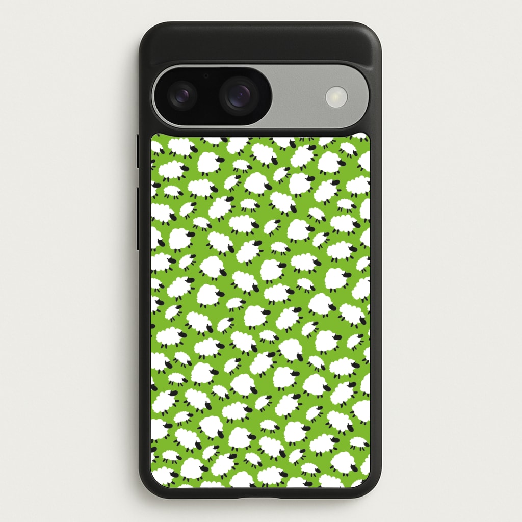 Sheep - Easter Patterns - Easter Phone Case for Google Pixel 9 / 9 Pro
