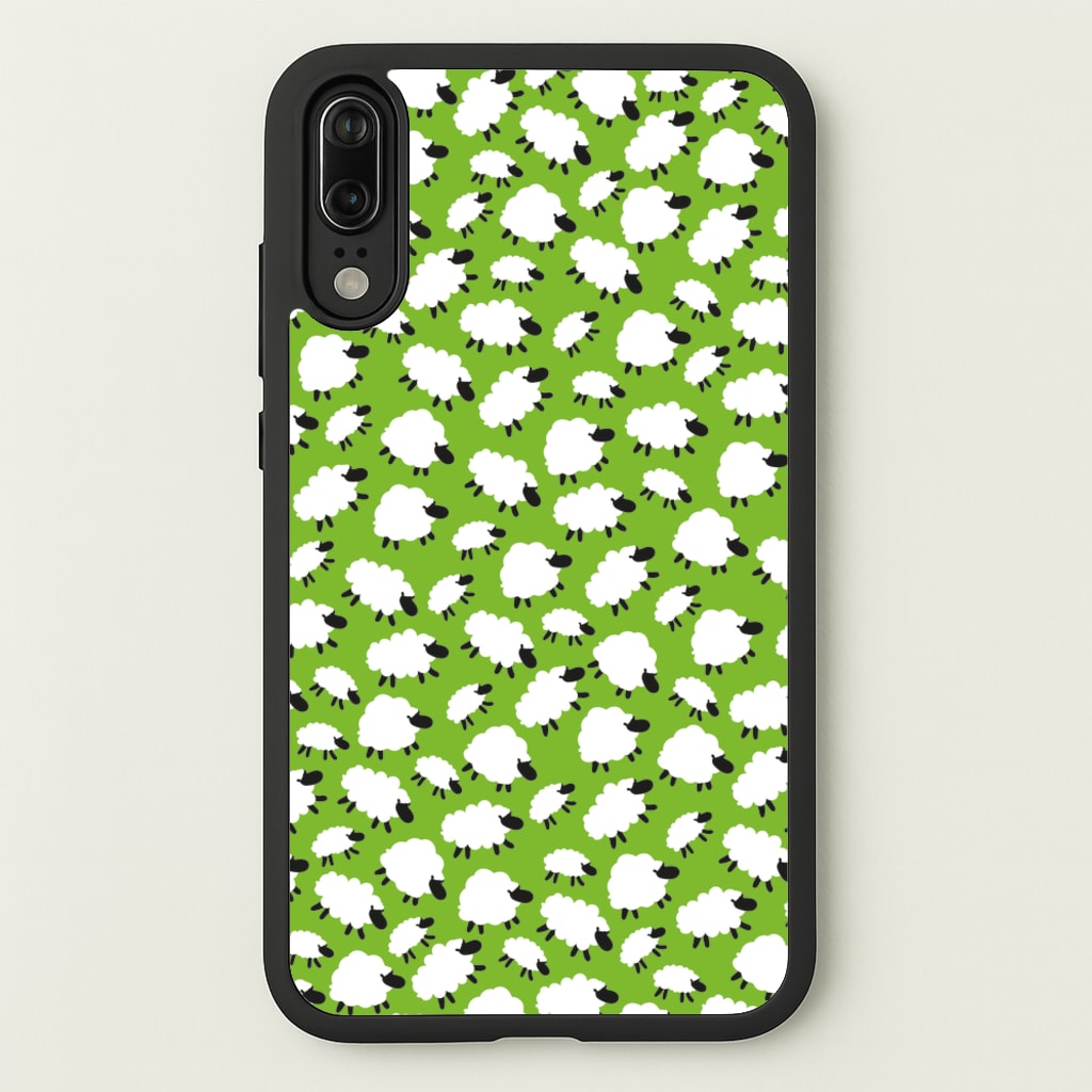 Sheep - Easter Patterns - Easter Phone Case for Huawei P20