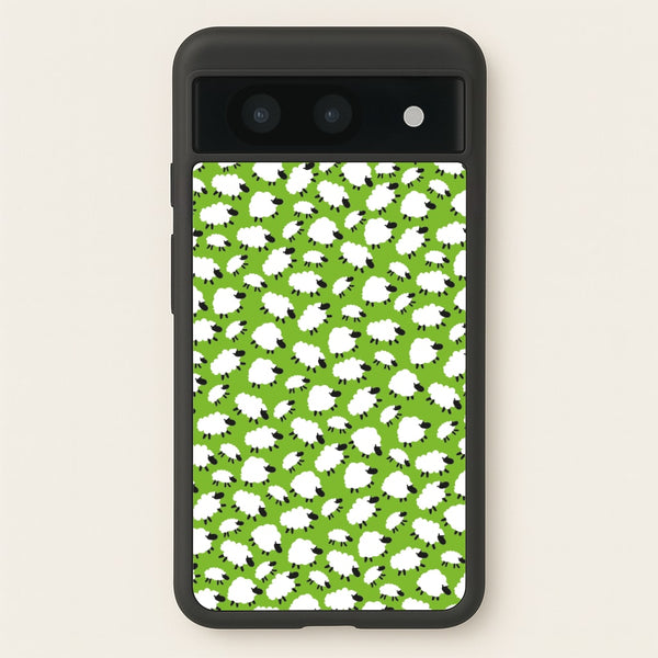 Sheep - Easter Patterns - Easter Phone Case for Google Pixel 8a