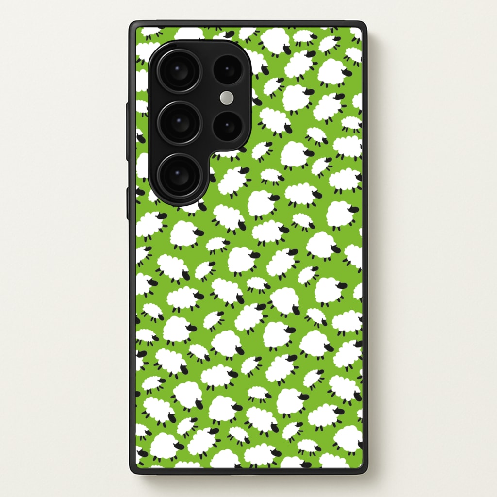 Sheep - Easter Patterns - Easter Phone Case for Galaxy S24 Ultra