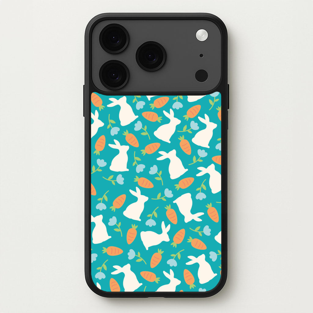 Bunnies And Carrots - Easter Patterns Phone Case for iPhone 17 Pro