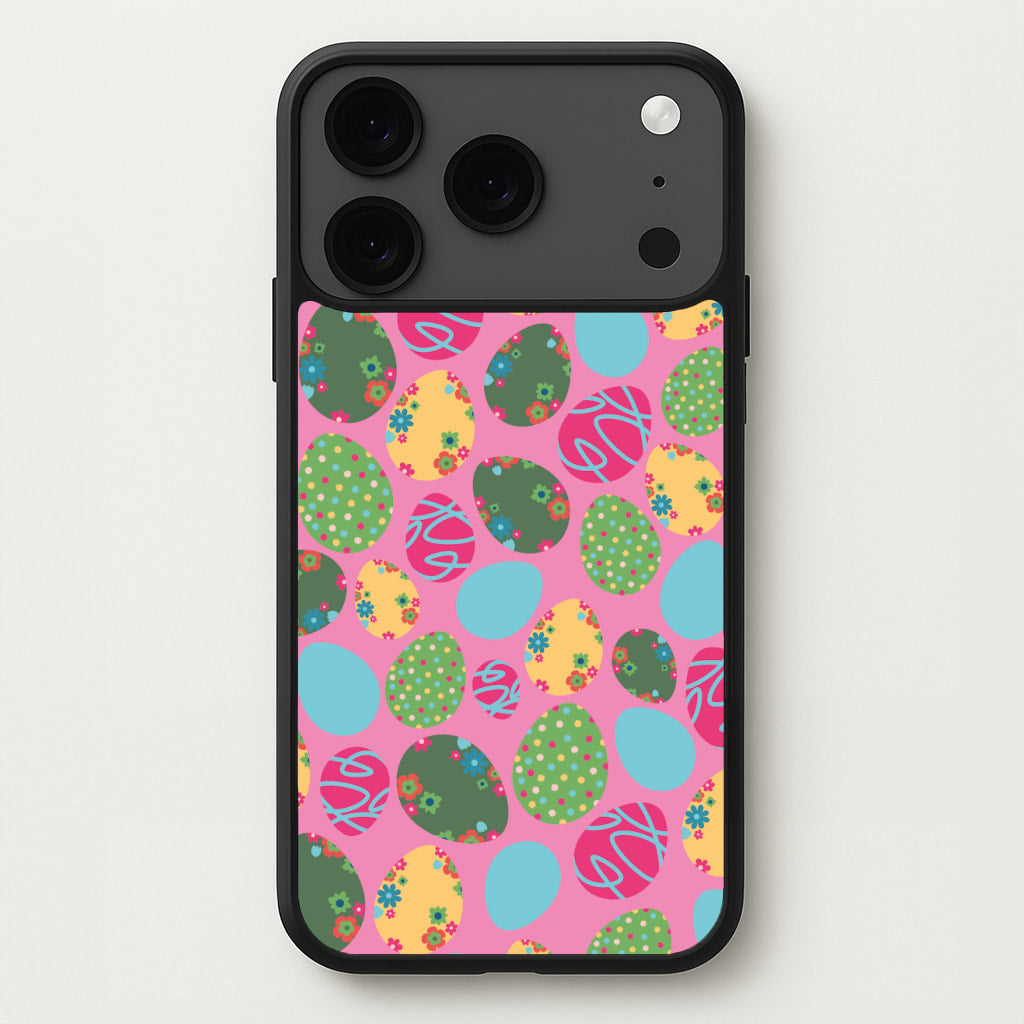 Pink Easter Eggs - Easter Patterns Phone Case for iPhone 17 Pro Max