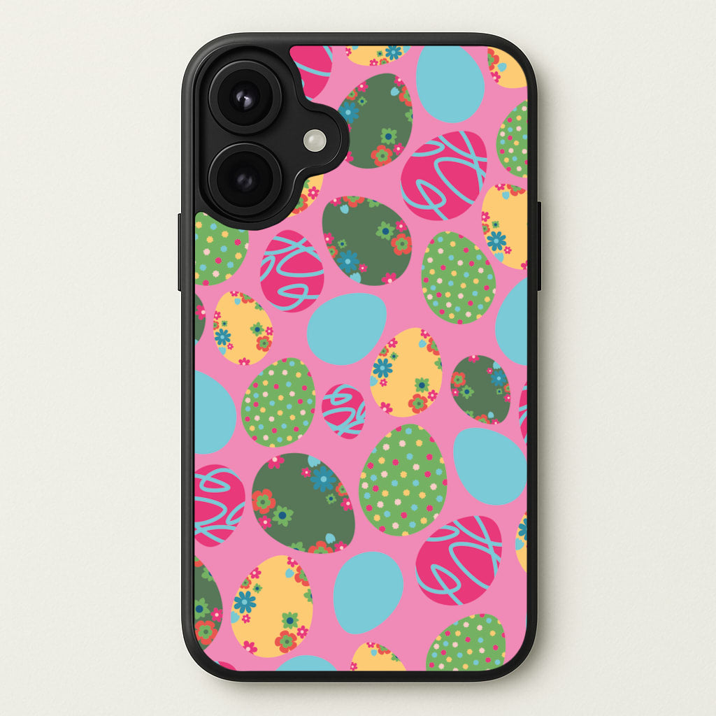 Pink Easter Eggs - Easter Patterns Phone Case for iPhone 17