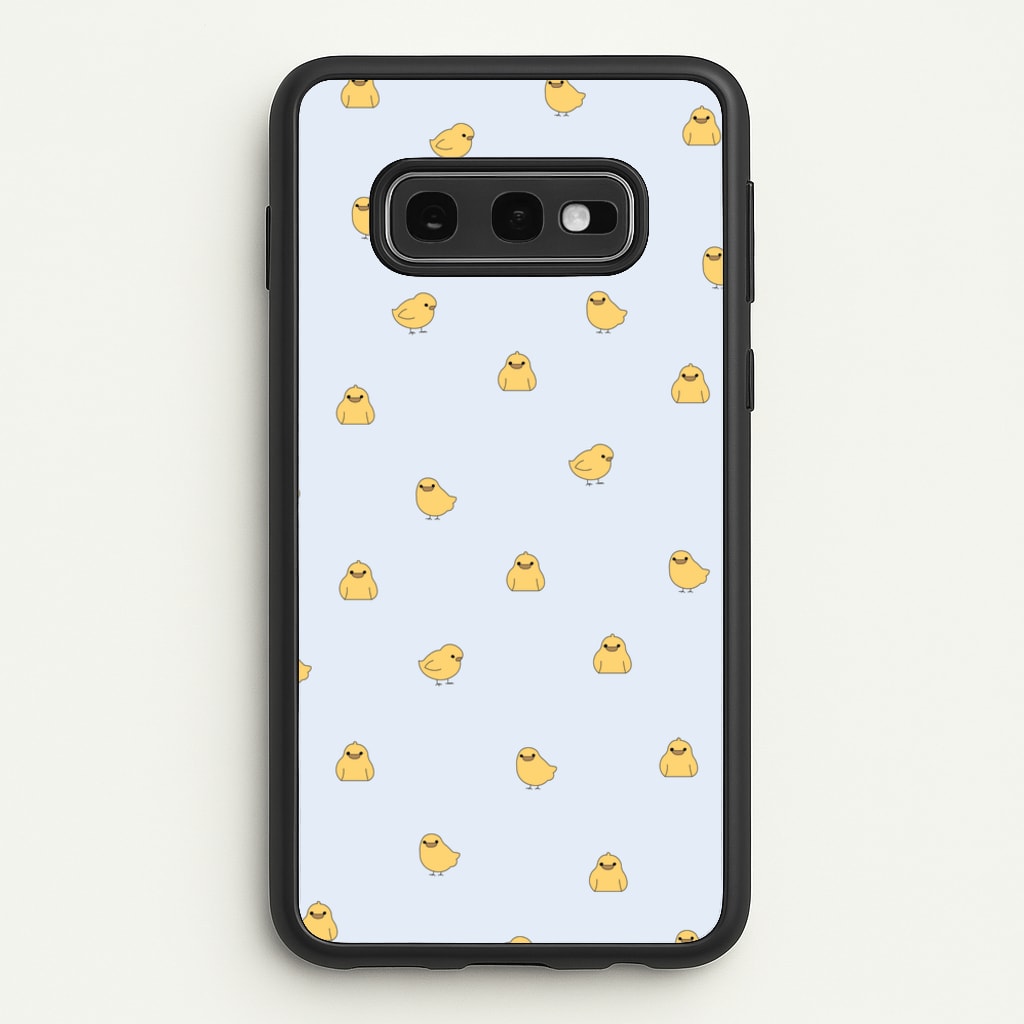 Chicks - Easter Patterns - Easter Phone Case for Galaxy S10e