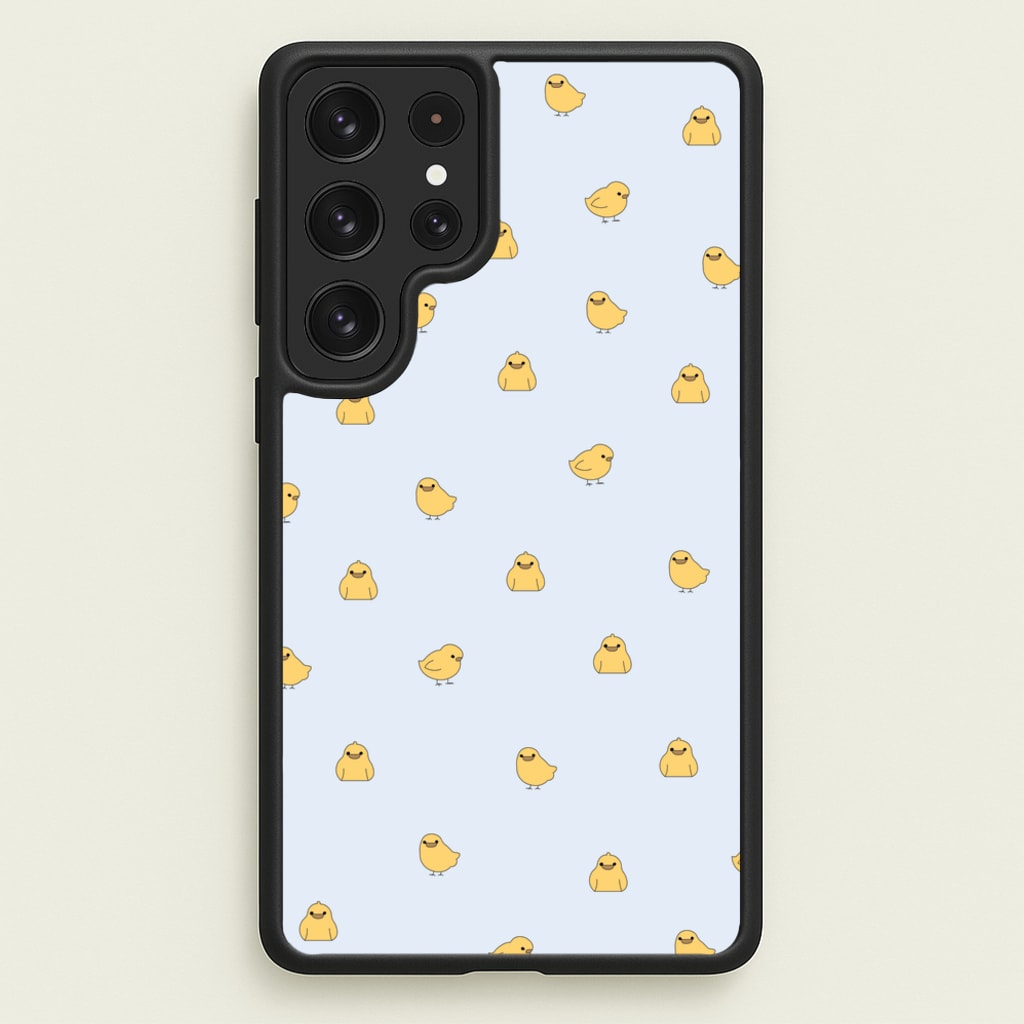 Chicks - Easter Patterns - Easter Phone Case for Galaxy S22 Ultra
