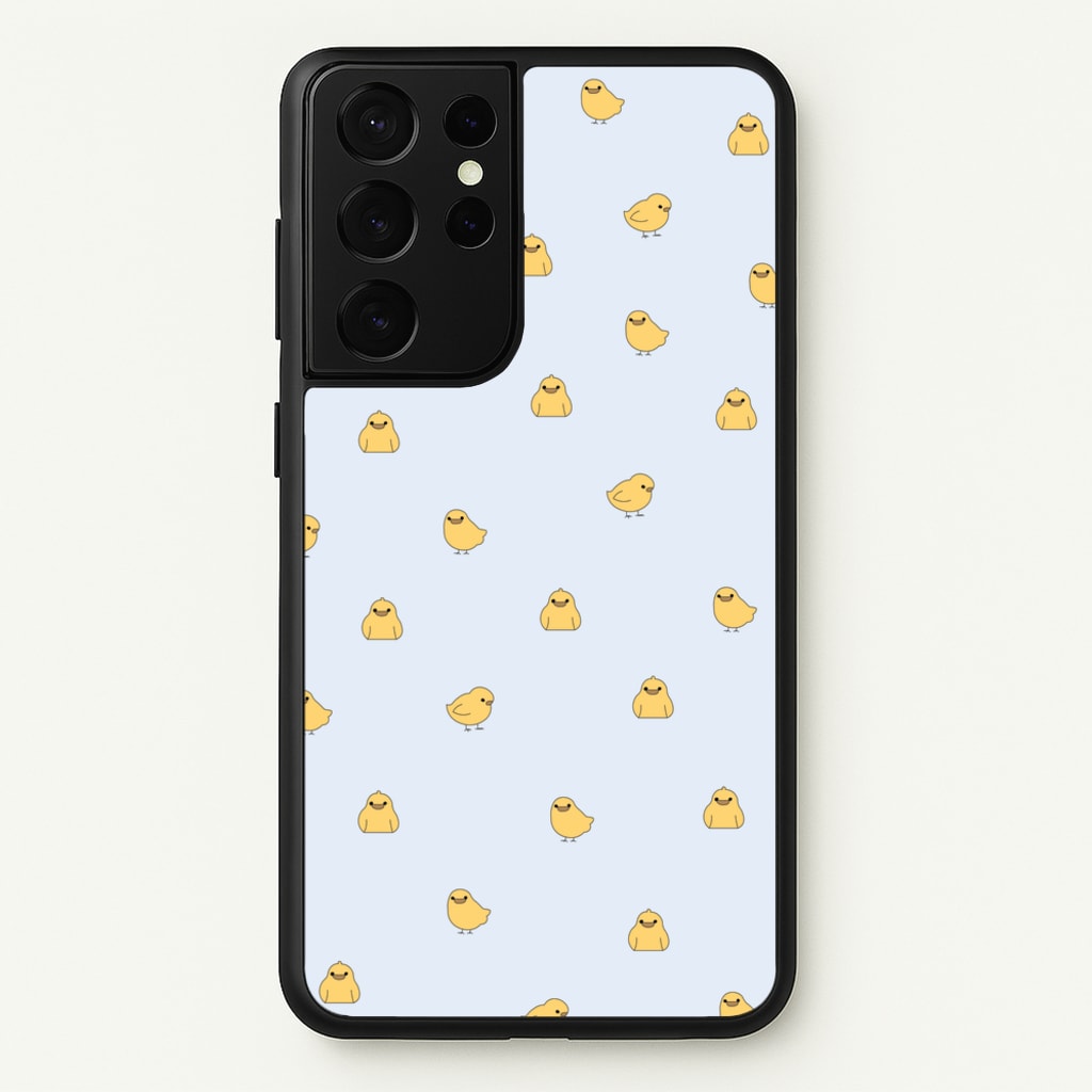 Chicks - Easter Patterns - Easter Phone Case for Galaxy S21 Ultra