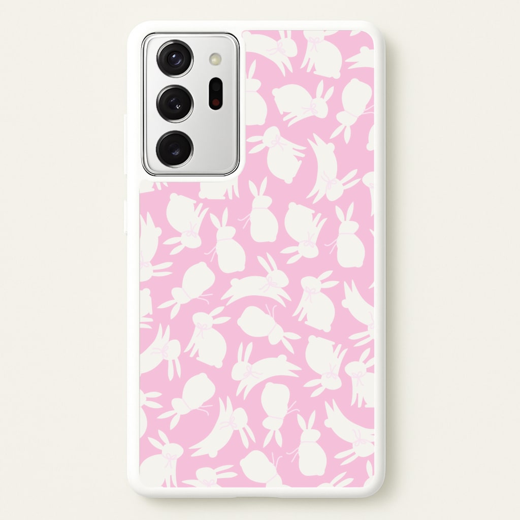 Bunnies And Bows - Easter Patterns - Easter Phone Case for Galaxy Note 20 Ultra