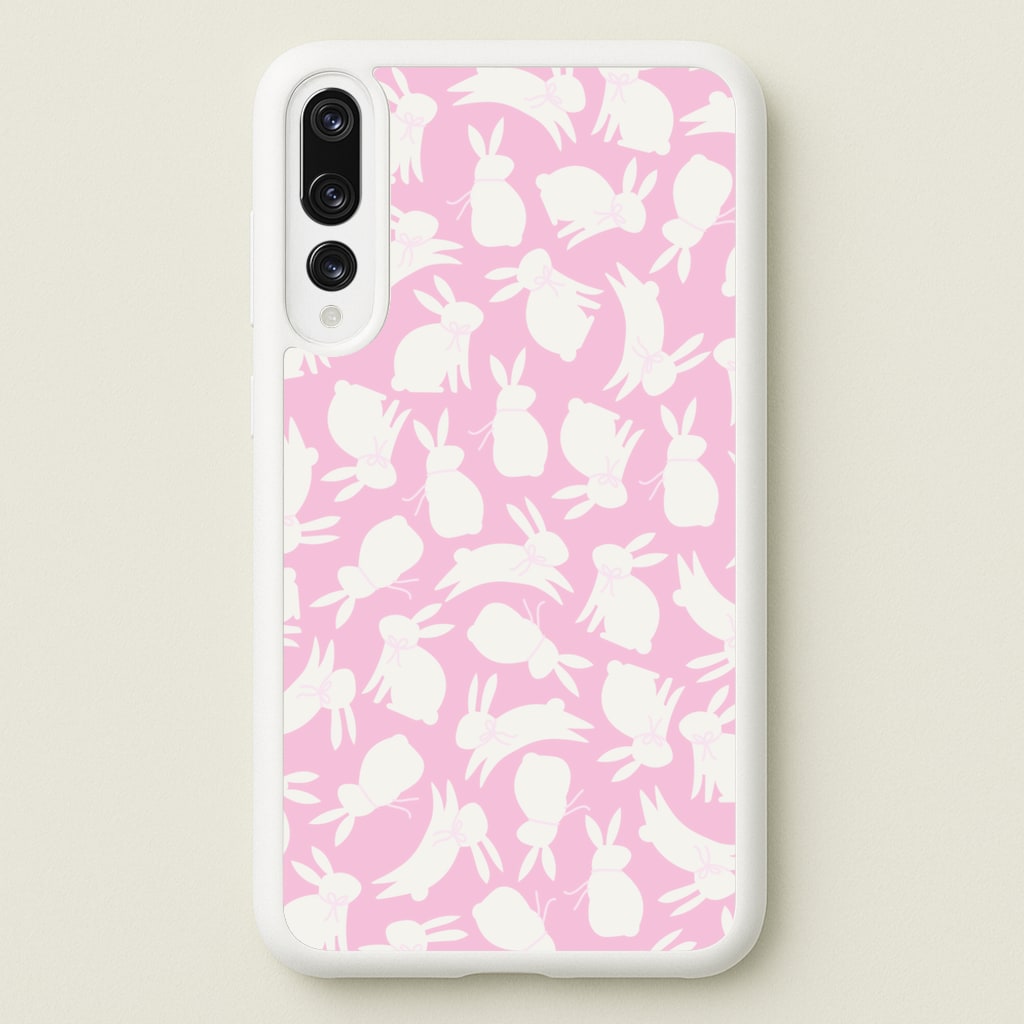 Bunnies And Bows - Easter Patterns - Easter Phone Case for Huawei P20 Pro