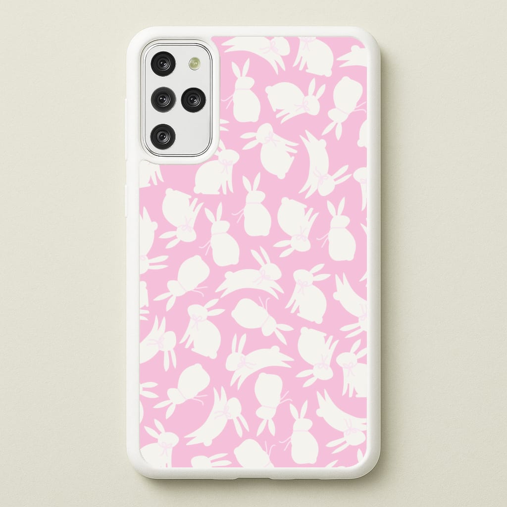 Bunnies And Bows - Easter Patterns - Easter Phone Case for Galaxy S20 Plus