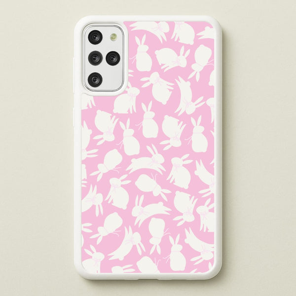 Bunnies And Bows - Easter Patterns - Easter Phone Case for Galaxy S20 Plus