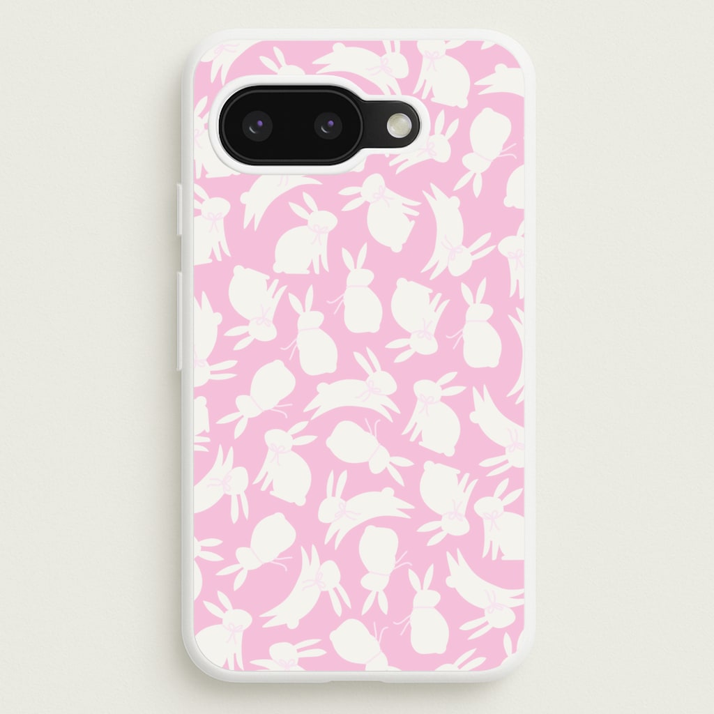 Bunnies And Bows - Easter Patterns - Easter Phone Case for Google Pixel 9a