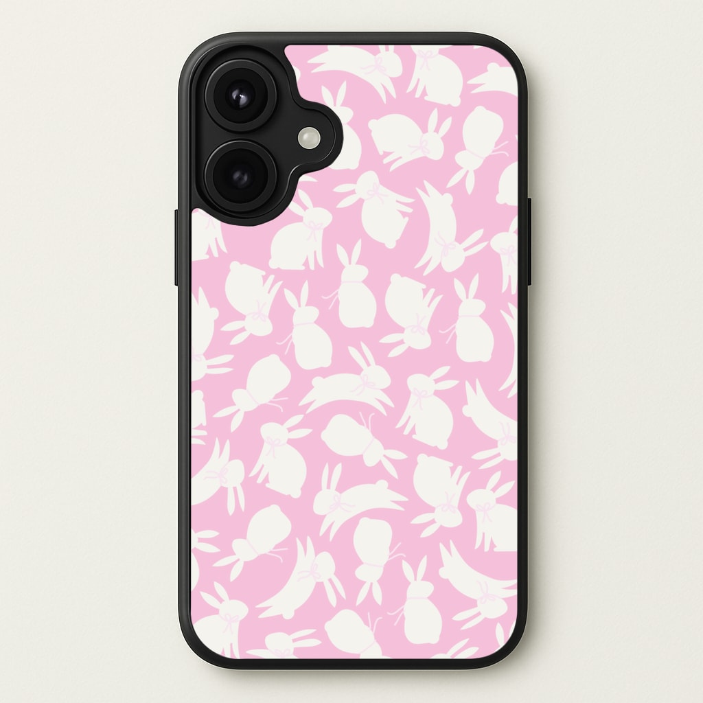 Bunnies And Bows - Easter Patterns Phone Case for iPhone 17